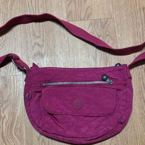 Kipling Handbags - Kipling Fuchsia Crossbody Bag